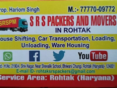 SRS PACKERS AND MOVERS